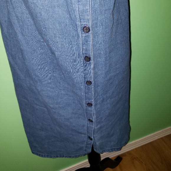 Nwt J.Crew Denim Tunic Top size Small - Picture 3 of 6